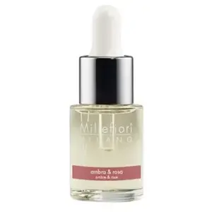 Comparateur de prix : Millefiori Milano Reed Ambra & Rosa Parfum d'ambiance 1000 ml