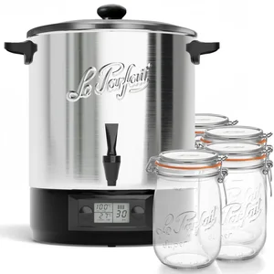 Comparateur de prix : Stérilisateur automatique 6 bocaux Le Parfait LPF.STV23INA 2500 W Inox