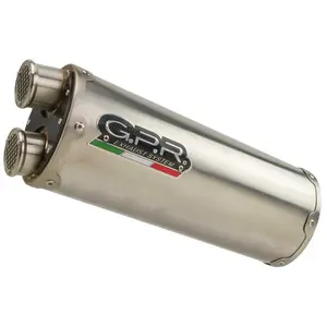 Comparateur de prix : Silencieux GPR E4.BM.99.DUAL.IO Inox Mat