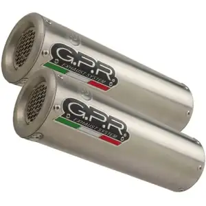 Silencieux Double GPR K.80.M3.TN Titane MatVendu parspeedway