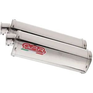 Comparateur de prix : Silencieux Double GPR D.15.TRI Acier Inoxydable Poli