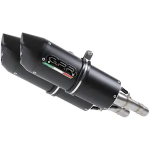 Comparateur de prix : Silencieux Double GPR H.65.FUNE Noir Mat