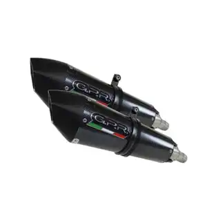 Silencieux Double GPR S.165.GPAN.PO Carbone pas cher
