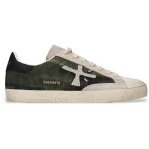 Premiata pour homme. STEVEND Chaussures en cuir vert Stevend (36), Pla...Vendu paresdemarca