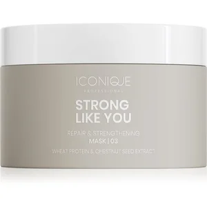 Comparateur de prix : ICONIQUE Professional STRONG LIKE YOU Repair & Strengthening masque ré...