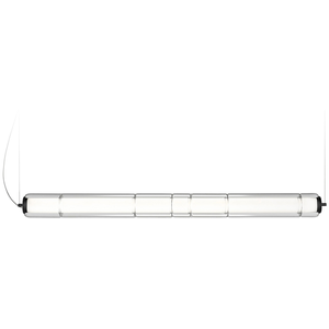 LEUCOS lampe à suspension STACKING S 120 H (3000K, transparent / noir ...Vendu parmyareadesign