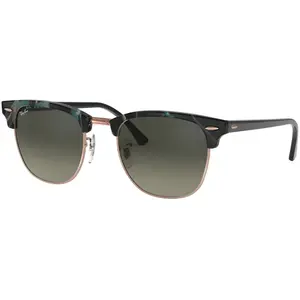 Lunettes de soleil RAY-BAN RB 3016 125571 Clubmaster Fleck 51/21 Mixte pas cher