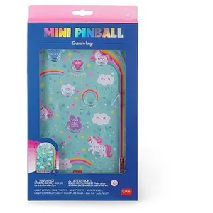 Legami - Mini Flipper, Jeu Portable, 17,7 x 29 cm, Thème Unicorn, PBG0003 pas cher