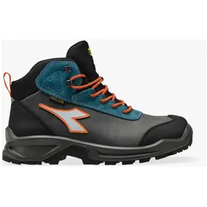 DIADORA SPORT Chaussures de sécurité hautes diatex mid textile aluminium 45 pu double densité haut cuir croute 1 pièce(s) chaussures de sécurité hautes diatex mid a pas cher