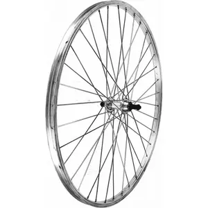 Beretta cerchi Roues Arrière 26' en Aluminium pour Vélos 6/7 Vitesses, Couleur Argent pas cher