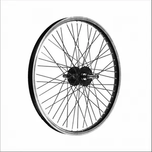 Bonin Roues Arrière BMX 20' en Aluminium Noir, 48 Trous, 1 Vitesse, Axe 14mmVendu parbikeinn