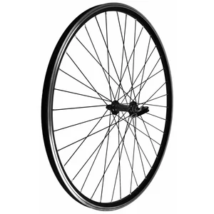 Bonin Roues Avant 28' Route en Aluminium Noir avec Démontage Rapide et Roulements V-brakeVendu parbikeinn