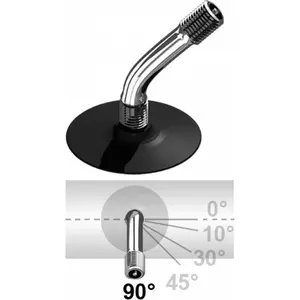 Impac Chambre à air 8x1/4 (32-137) avec valve auto 90/45 DIN7768 - Standard pas cher