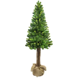 LPGLed Arbre Artificiel en polychlorure de Vinyle Vert 130 cm pas cher
