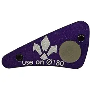 Aimant formula pour capteur de vitesse e bike disque 6 trous 180mm violet pas cher