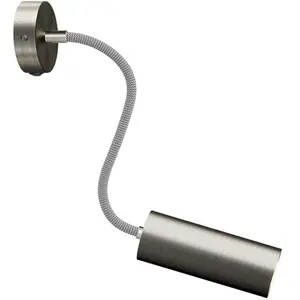 Creative Cables Lampe Fermaluce Flex 30 Avec Mini Rosace Avec Interrupteur Et Spot Avec Abat-jour Tub-e14-avec BulbVendu paramazon