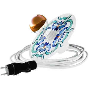 Creative Cables Lampe Portable à écran Plat Mini Snake Eiva Ellepì Maioliche Avec BulbVendu paramazon
