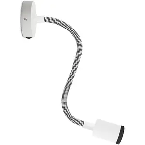 Creative Cables Lampe Fermaluce Flex 30 Avec Mini Rosace Avec Interrupteur Et Mini Spot Gu10Vendu paramazon