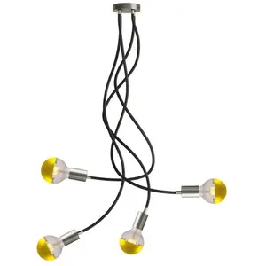 Creative Cables Plafonnier Articulé Flex 90 à Lumière Diffuse Avec Ampoule Led G95Vendu paramazon