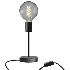 Creative Cables Lampe De Table En Métal Alzaluce Globo Avec Prise à 2 Broches-variateur pas cher