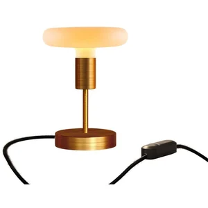 Creative Cables Lampe De Table En Métal Alzaluce Dash Avec Prise Bipolaire-variateur pas cher