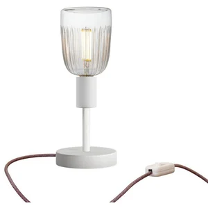 Creative Cables Lampe De Table En Métal Alzaluce Tiche Avec Prise à 2 Pôles-interrupteur pas cher