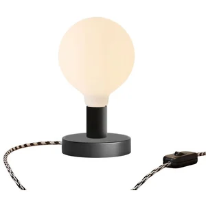 Creative Cables Lampe De Table Posaluce Globo En Métal Avec Prise Bipolaire-interrupteur pas cher