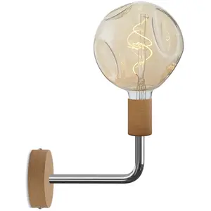 Creative Cables Lampe Fermaluce Elle En Bois Avec Ampoule BombéeVendu paramazon