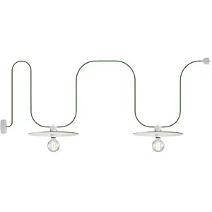 Creative Cables Guirlande Extérieure Eiva Ip65 Eiva Ip65 Avec 2 écrans Et Rosace-avec BulbVendu paramazon