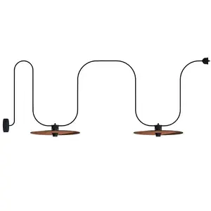 Creative Cables Guirlande Extérieure Eiva Ip65 Eiva Ip65 Avec 2 écrans Et RosaceVendu paramazon