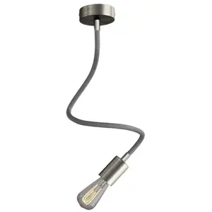 Comparateur de prix : Creative Cables Plafonnier Ou Applique Murale Creative Flex Avec Bulb 60 Cm