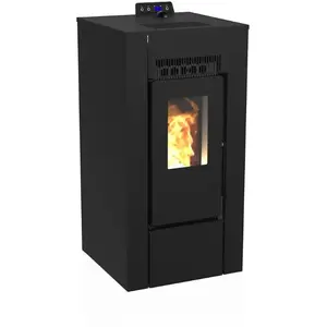 Comparateur de prix : Poêle à granules étanche - LVZ ALEXA 11 - Noir