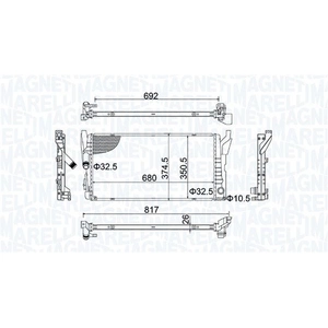 Magneti Marelli Radiateur pas cher