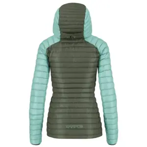 Comparateur de prix : Karpos Alagna Down Jacket - Doudoune femme Thyme / Aqua Sky L