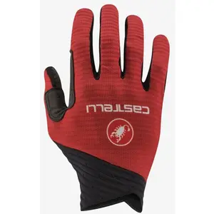 Gants longs Castelli CW 6.1 Cross rouge intense noir - L pas cher