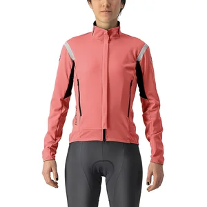 CASTELLI 4522543-654 PERFETTO RoS 2 W JKT Jacket Femme MINERAL RED/SILVER REFLEX Taille M