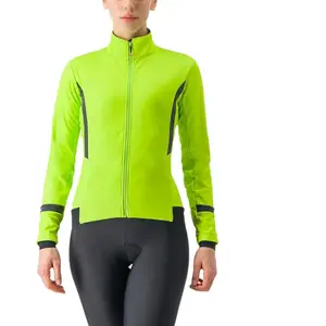 Comparateur de prix : Veste Castelli Dinamica 2 GORE-TEX INFINIUM  lime électrique noir femme - M