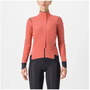 Veste Castelli Alpha Flight RoS Rosso Corsa vieux rose femme - SVendu parhardloop