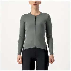Castelli Fly LS Jersey - Maillot vélo femme Urban Gray SVendu parhardloop