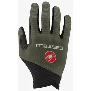 Gants longs Castelli CW 6.1 Cross vert forêt noir - M pas cher