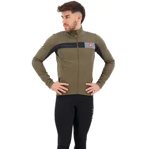 Veste Castelli Mortirolo 6S GORE-TEX INFINIUM gris mousse noir - XL pas cher