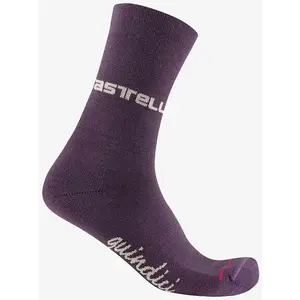 Chaussettes Castelli Quindici Soft Merino gris foncé femme - L-XL pas cher