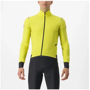 Castelli Alpha Flight RoS Jacket - Veste vélo homme Sulphur / Nickel G...