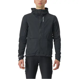 Comparateur de prix : CASTELLI 4523523-085 TRAIL HOODIE JKT Jacket Unisex LIGHT BLACK Taille XL