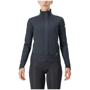 CASTELLI 4523541-085 ALPHA D.ROS W JKT Jacket Unisex LIGHT BLACK/SILVER Taille S