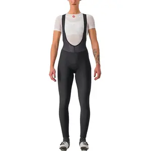 Comparateur de prix : Castelli Entrata Bibtight - Cuissard vélo femme Black M
