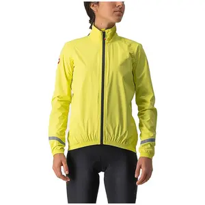 Comparateur de prix : Castelli Emergency 2 Rain Jacket - Veste vélo femme Brilliant Yellow S
