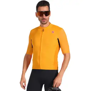 Maillot Castelli Endurance Elite manche courte orange brillant - XL