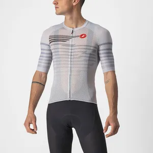 Castelli Climber's 3.0 SL JRS T-Shirt Homme, Gris argenté/Gris foncé, XL pas cher