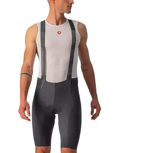 Castelli - Free Aero RC Bibshort - Pantalon de cyclisme taille XXL, gris pas cher